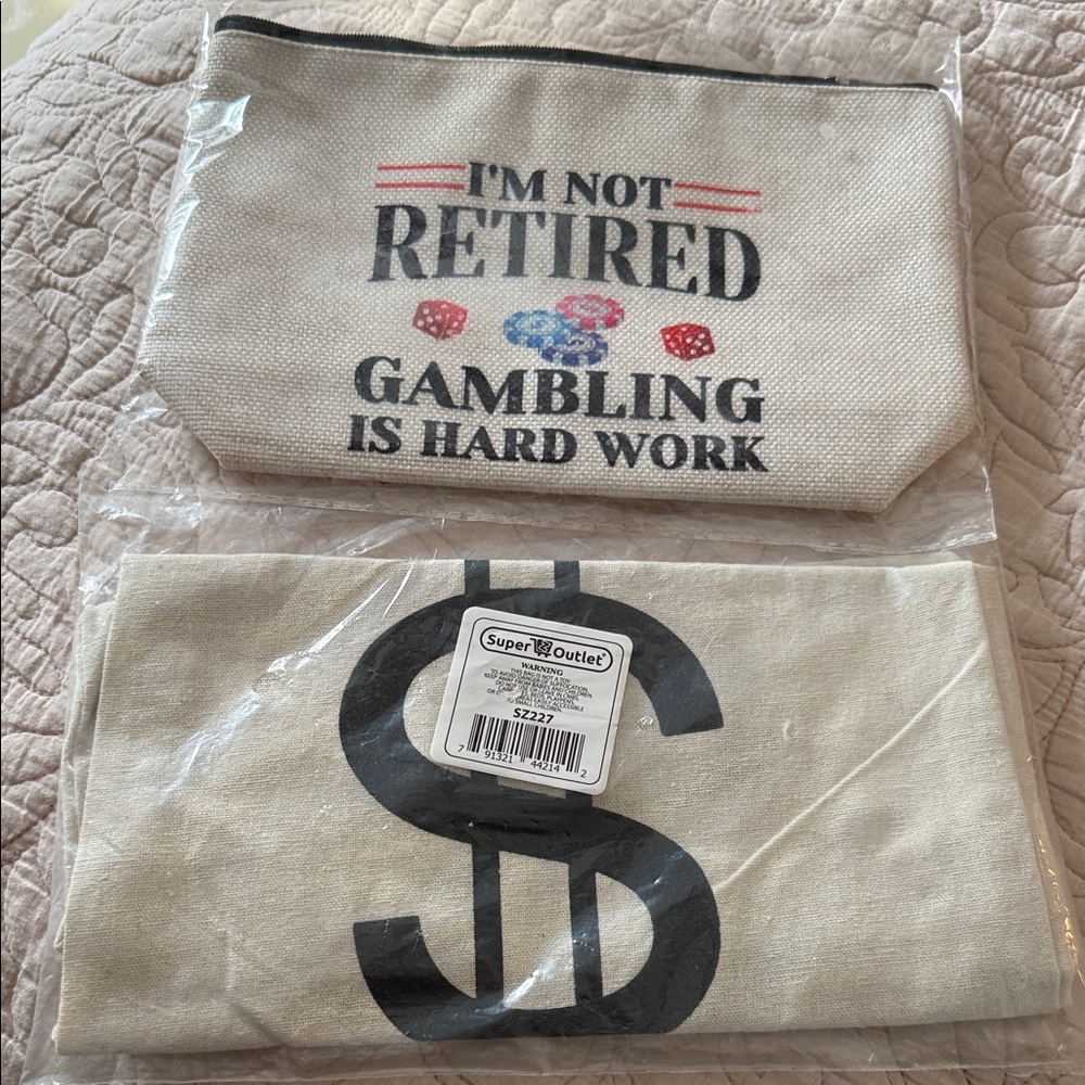 2 money bags for the gambler!